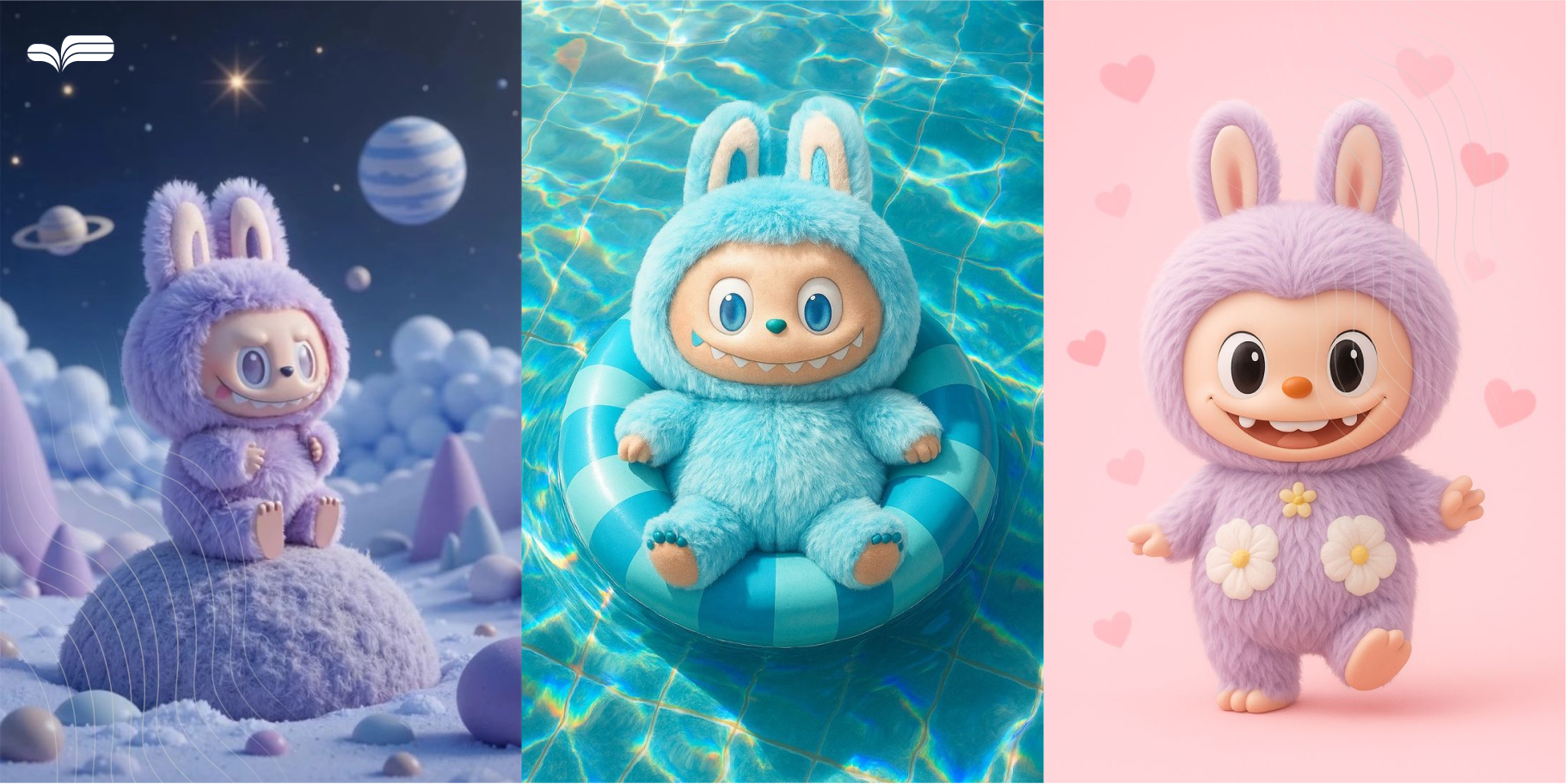 تصویر زمینه لبوبو HD ✨- طرح فانتزی و بامزه رایگان